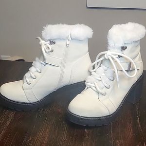 White boots